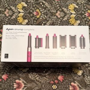 Dyson Airwrap Complete Styler - Pink and Silver
